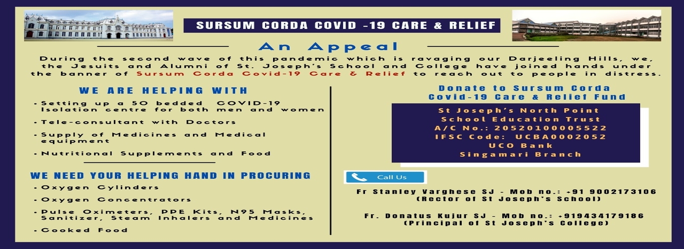 SURSUM CORDA COVID-19 CARE AND RELIEF