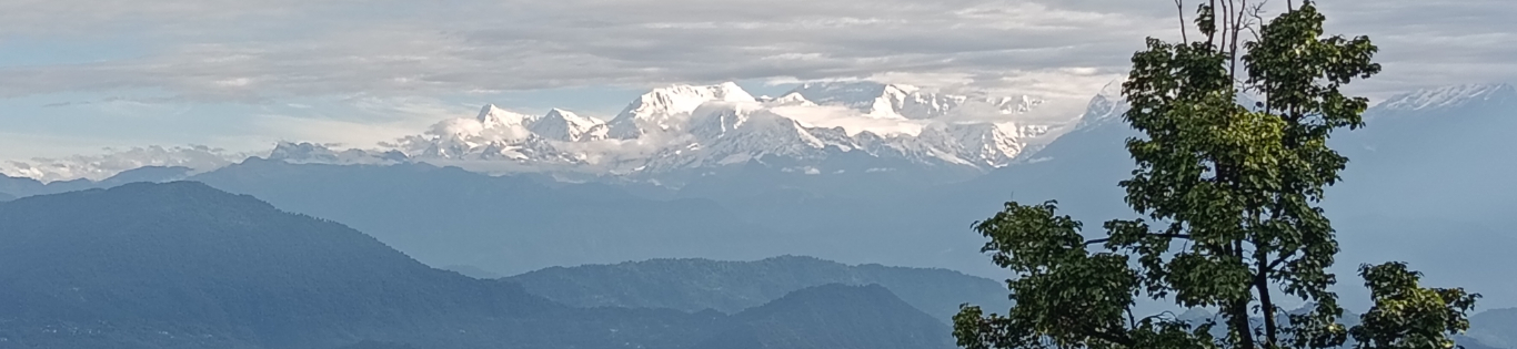 VIEW OF MOUNT KANCHENJUNGA 